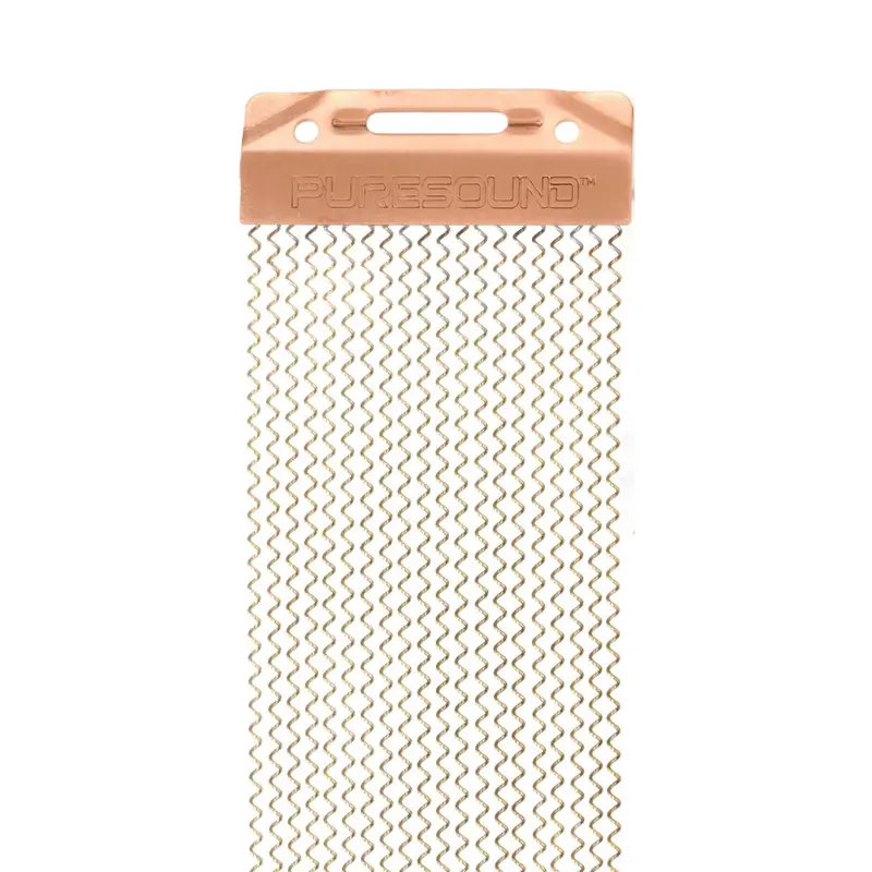 Puresound Custom Pro 20-Strand Brass Snare Wire – 14" 1