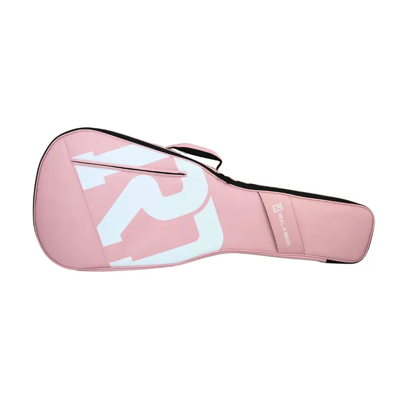 Real Mission Dreadnought Acoustic Gig Bag – Vibrant Pink 1