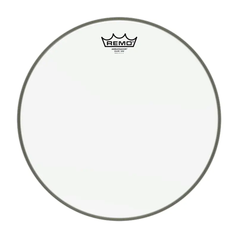 Remo 12-Inch Hazy Ambassador Snare Side Drumhead 1