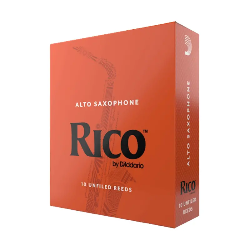 Rico Alto Saxophone Reeds – Strength 1.5, 10-Piece Set 1