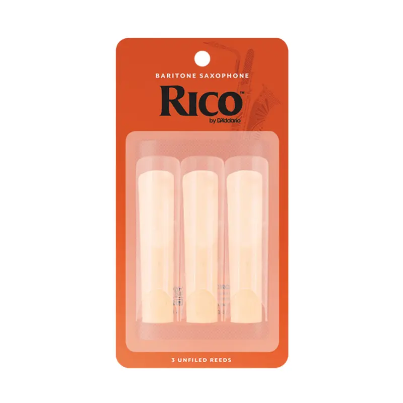 Rico Baritone Saxophone Reeds – Strength 2.0 (3-Pack) 1