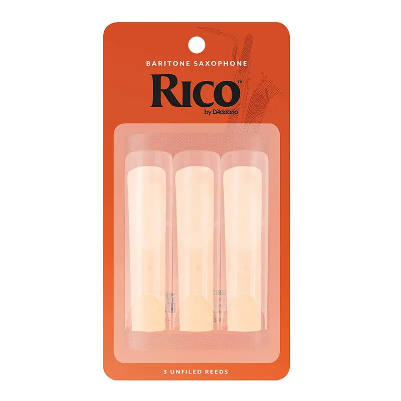 Rico Baritone Saxophone Reeds – Strength 2.5 (3-Pack) 1
