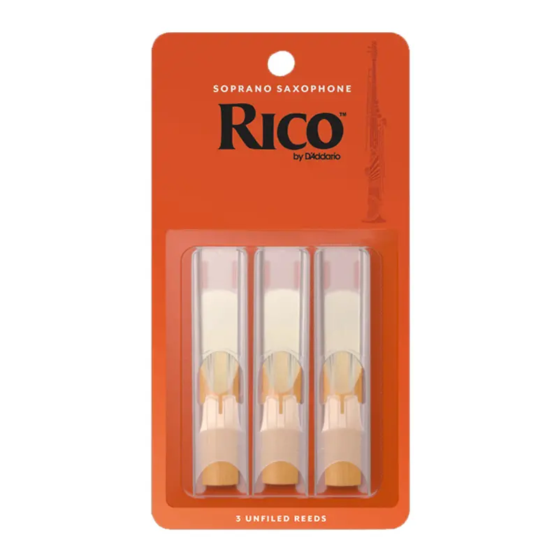 Rico D'Addario Soprano Saxophone Reeds – 1.5 Strength (3-Pack) 1