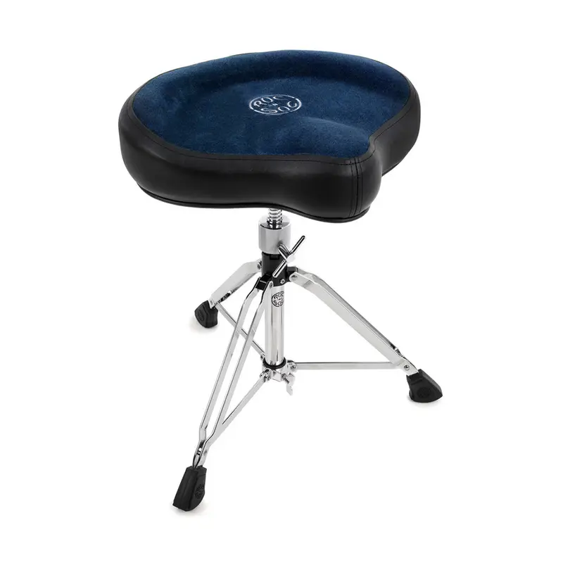 Roc-N-Soc Manual Spindle Drum Throne With Original Blue Seat 1