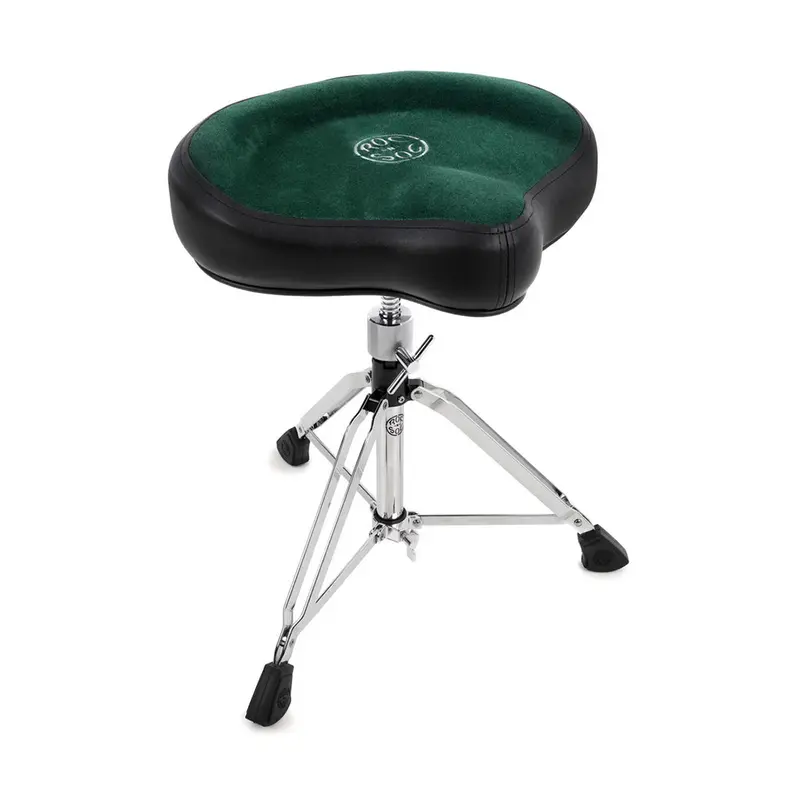Roc-N-Soc Manual Spindle Drum Throne With Original Green Seat 1
