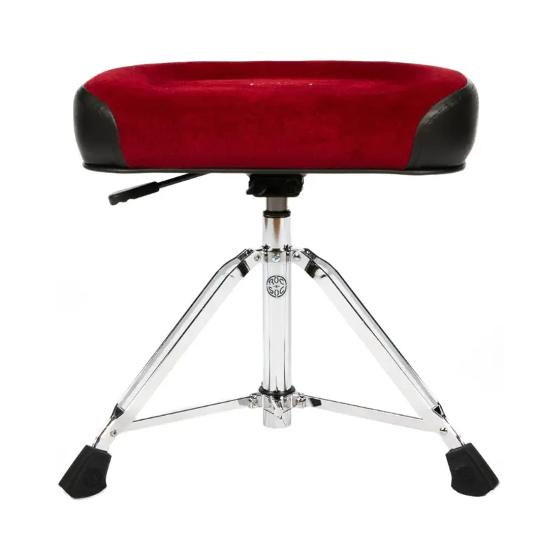 Roc-N-Soc Nitro Rider Gas-Lift Drum Throne – Red With Square Top 1