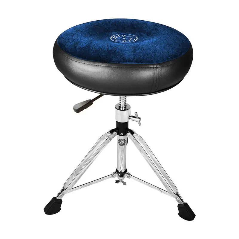 Roc-N-Soc Nitro Rider Stool – Round Blue Seat 1