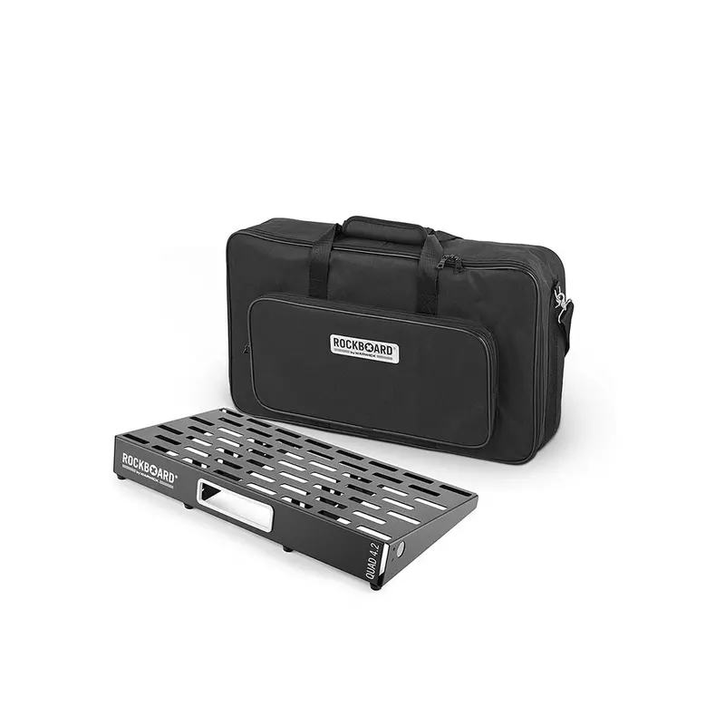 Rockboard Quad 4.2 Expandable Pedalboard With Integrated Gig Bag 1