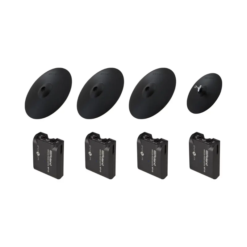 Roland 4Cy-4Wt-01 Cymbal Expansion Pack With Wt-10 Wireless Trigger Adapter 1