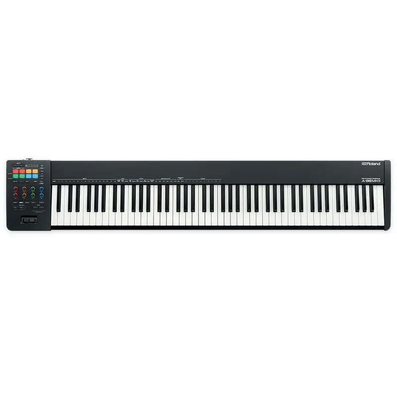 Roland A-88Mkii 88-Key Hammer-Action Midi Keyboard Controller 1