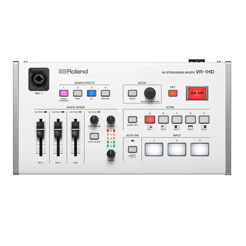 Roland Av Streaming Mixer – Live Video & Audio Production Console 1
