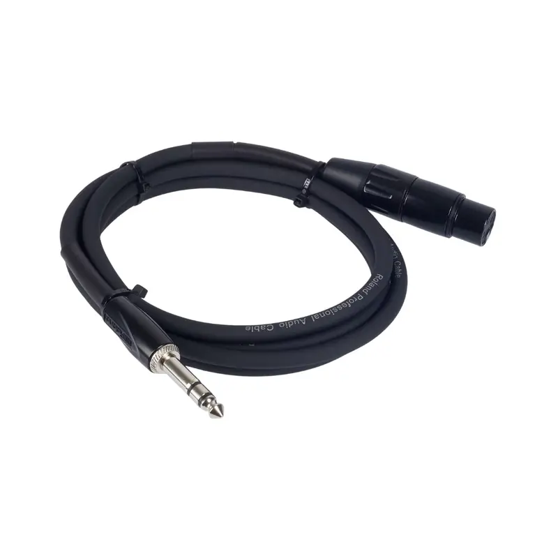 Roland Black Series Rcc5Trxf Trs To Xlrf Interconnect Cable (5 Ft) 1