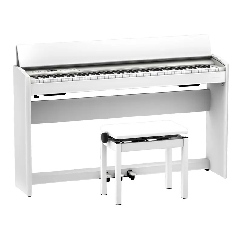 Roland F-701 Digital Piano In Sleek White Finish 1