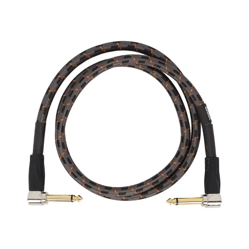 Roland Gold Series Ric-G1Aa Short Instrument Cable (1 Ft) 1