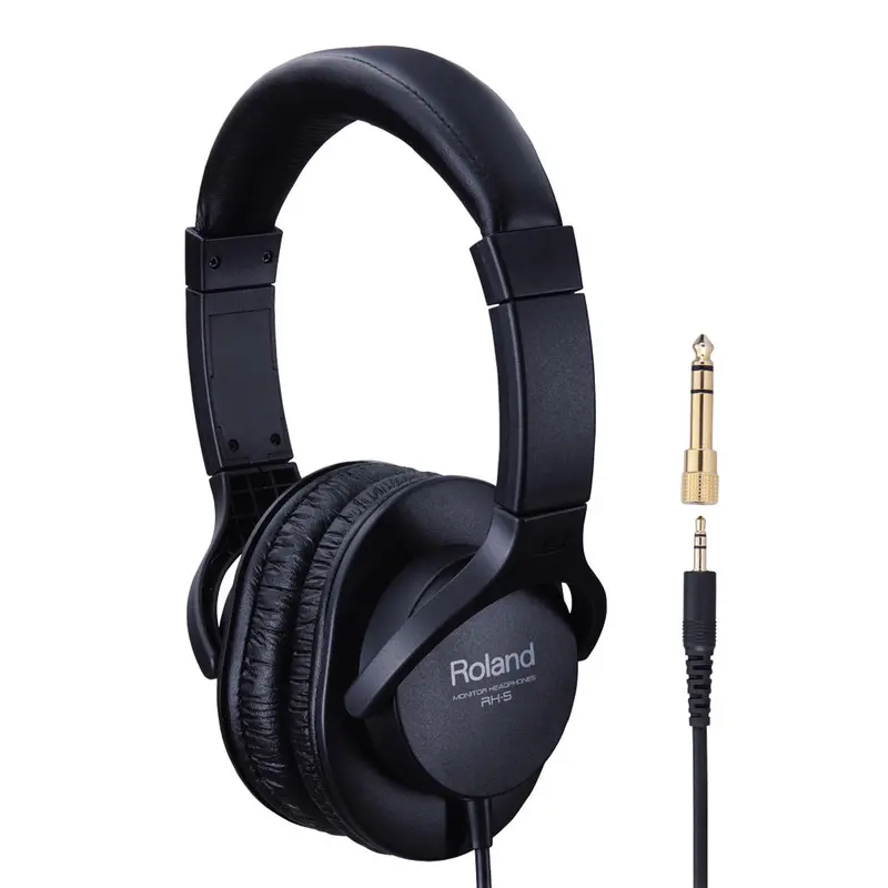 Roland Rh5 Balanced Studio Headphones With 1/4" Adapter Plug 1