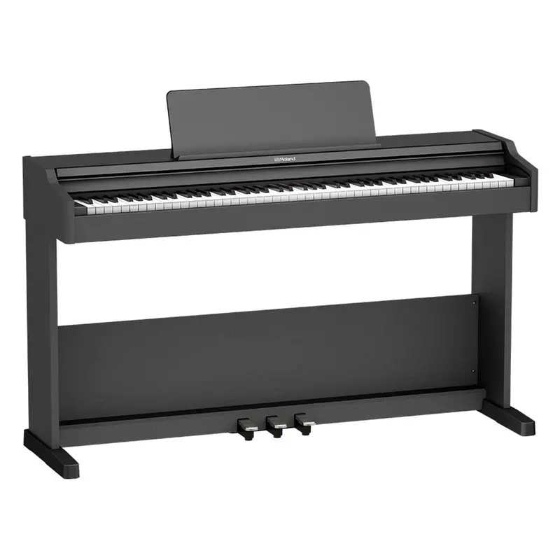 Roland Rp-107 Digital Piano – Premium Home Piano In Matte Black 1