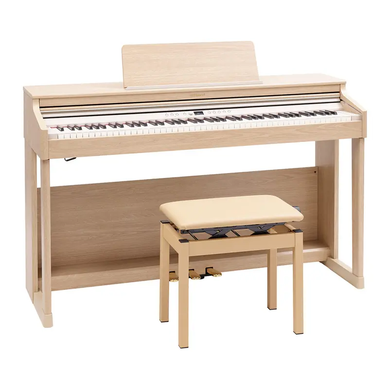 Roland Rp701 Digital Home Piano – Light Ash Cabinet Design 1