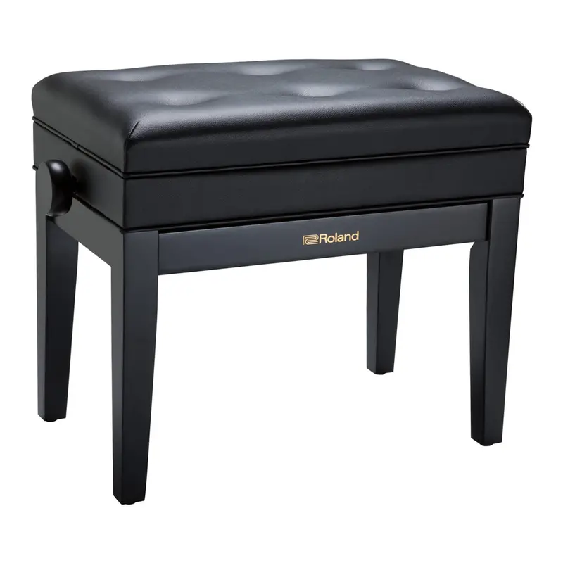 Roland Rpb400 Black Adjustable Piano Bench 1