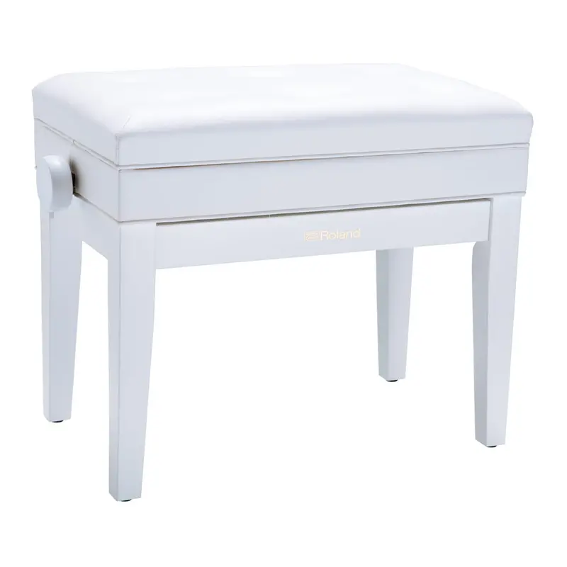 Roland Rpb400 White Adjustable Piano Bench 1
