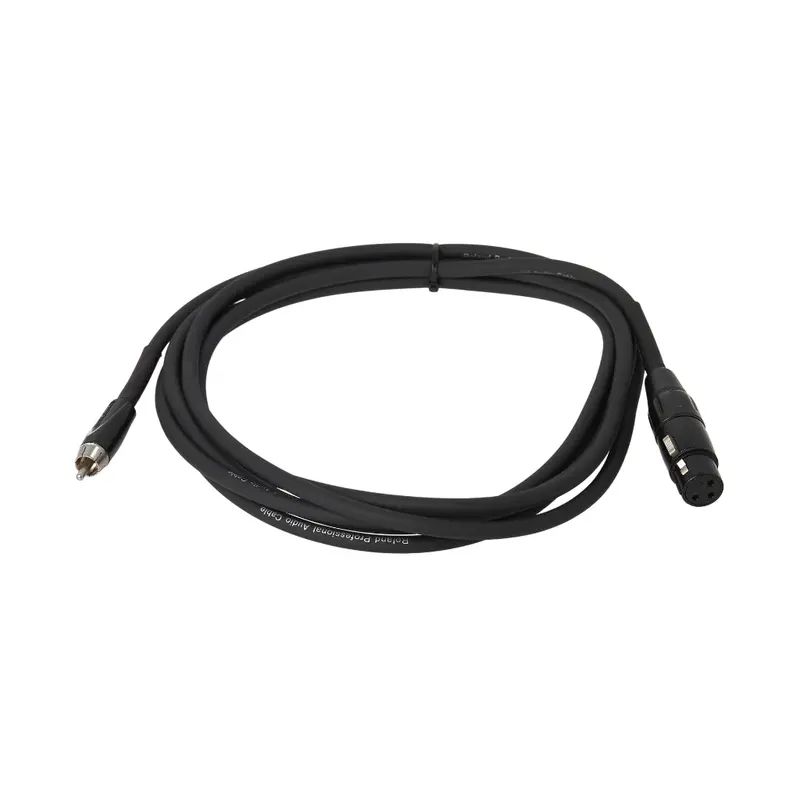 Roland Xlr Female To Rca Male Interconnect Cable – 10 Feet 1