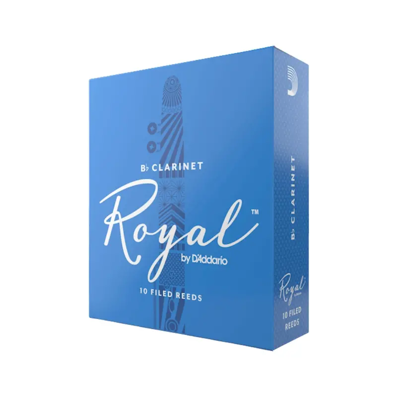 Royal Bb Clarinet Reed Strength 2.0 – 10-Count Box 1