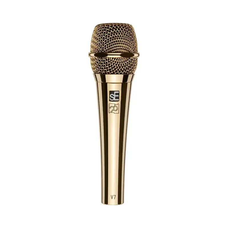Se Electronics V7 Gold – 25Th Anniversary Dynamic Supercardioid Microphone 1