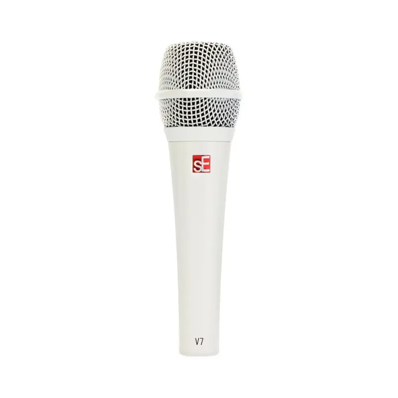 Se Electronics V7 Supercardioid Dynamic Vocal Microphone – White 1