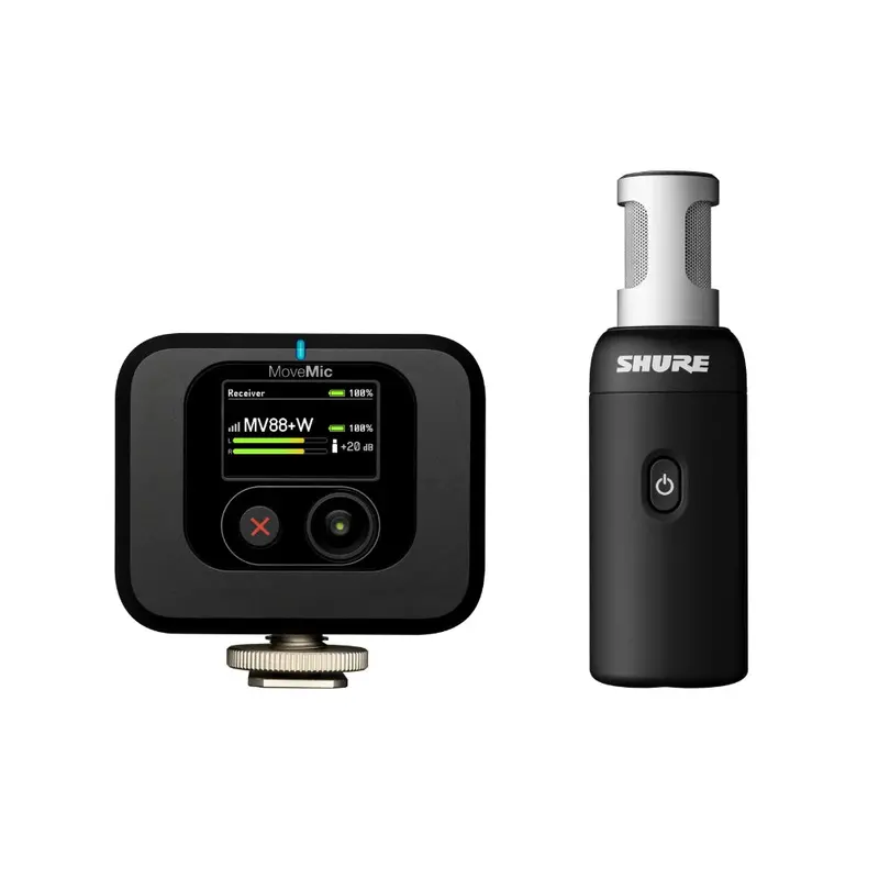 Shure Movemic 88+ Wireless Microphone System With Dedicated Receiver 1