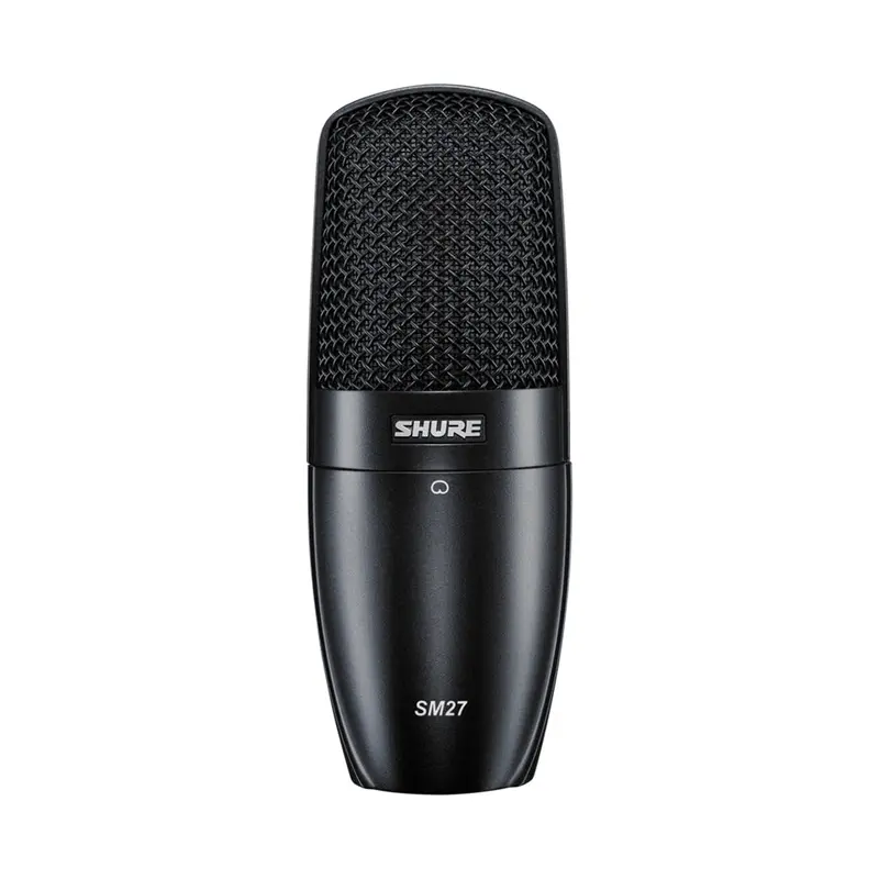 Shure Sm27 Large-Diaphragm Condenser Microphone For Studio Vocals And Instruments 1