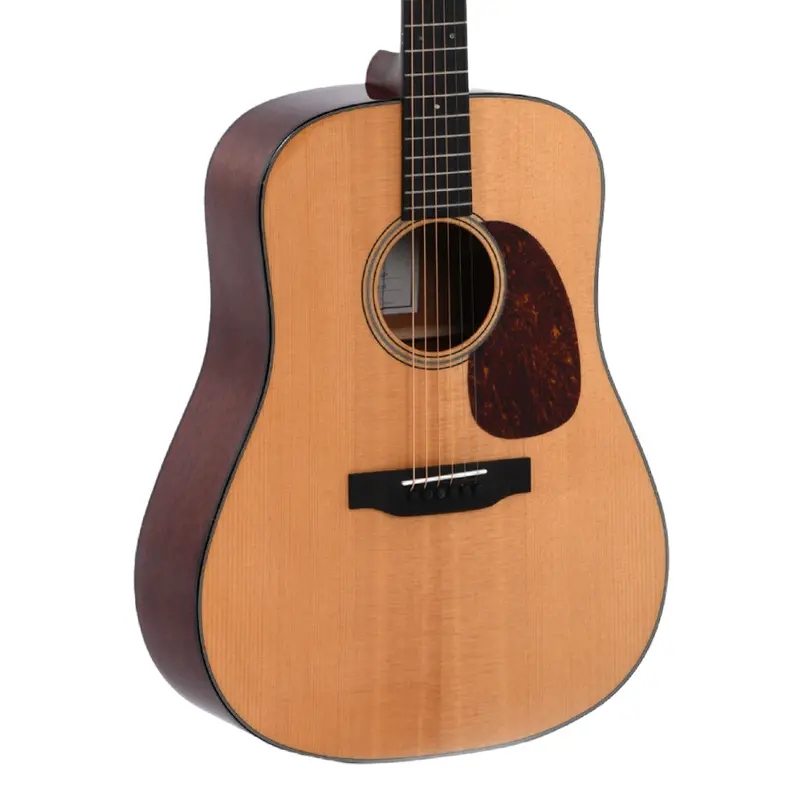 Sigma Solid Mahogany Dreadnought Acoustic Guitar With Soft Shell Case 1