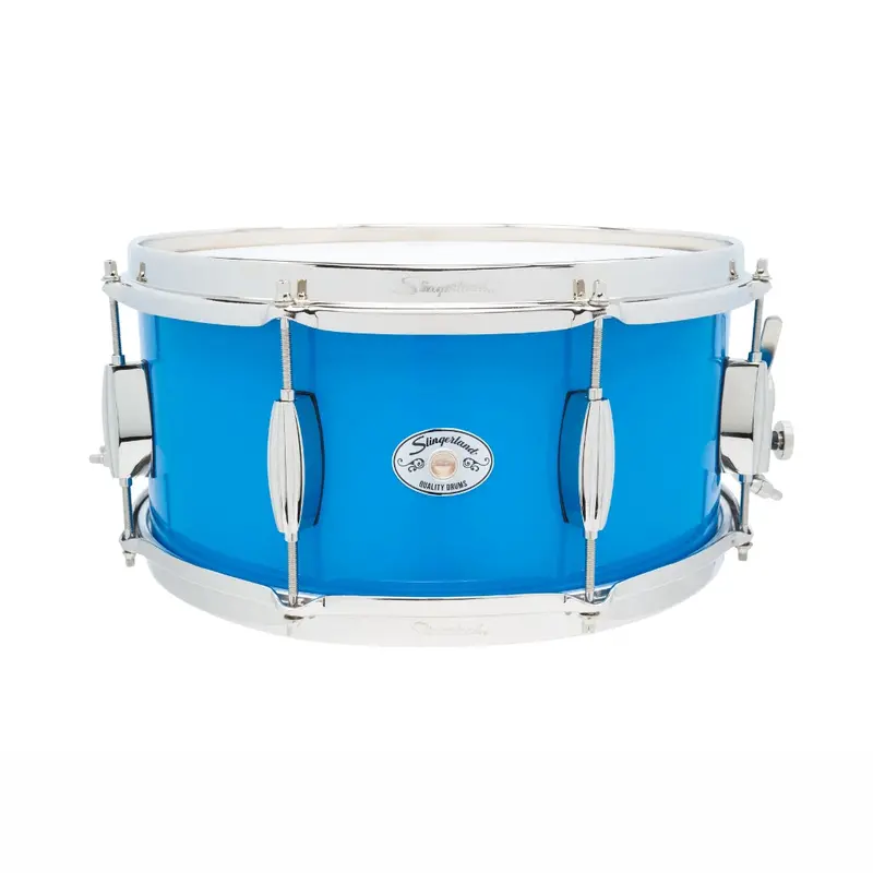 Slingerland Studio King Snare Drum – 6.5" × 14", Lunar Blue Lacquer 1