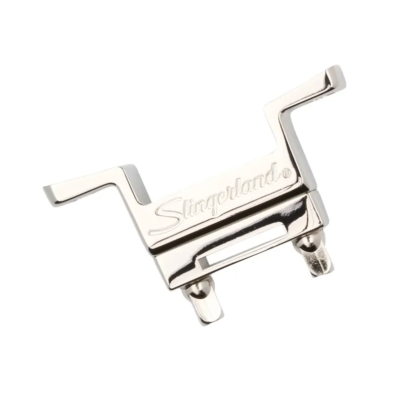 Slingerland Zoomatic Snare Drum Butt Plate – Nickel-Plated Hardware 1