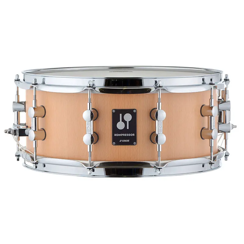 Sonor Kompressor 14" X 6" Beech Wood Snare Drum 1