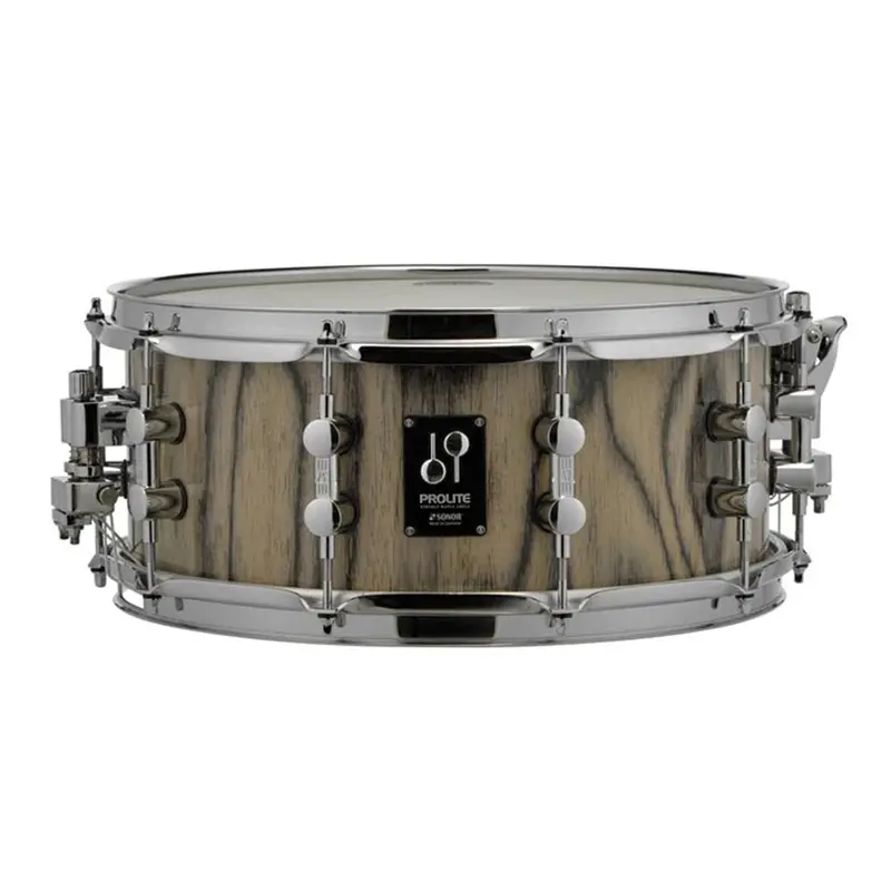 Sonor Prolite Snow Tiger Snare Drum – 14" X 6", Die-Cast Hoops 1