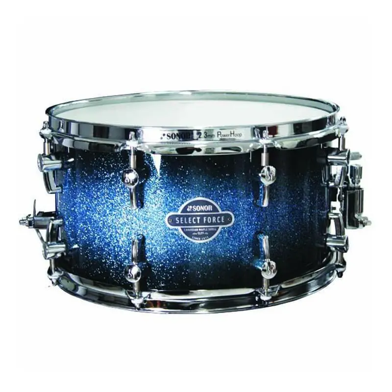 Sonor Select Force 13" × 7" Maple Snare Drum – Galaxy Blue Finish 1