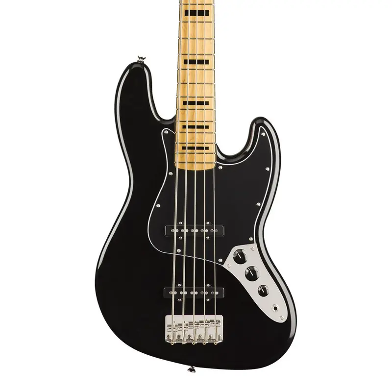 Squier Classic Vibe '70S Jazz Bass – Black Body With Maple Fingerboard 1
