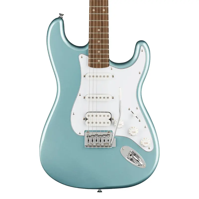Squier Fsr Affinity Stratocaster Hss Electric Guitar – Ice Blue Metallic With Laurel Fingerboard 1