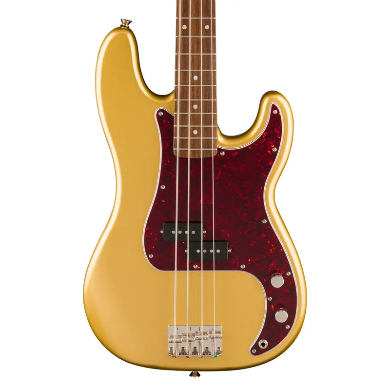 Squier Limited Edition Classic Vibe '60S Precision Bass – Aztec Gold Finish With Laurel Fretboard 1