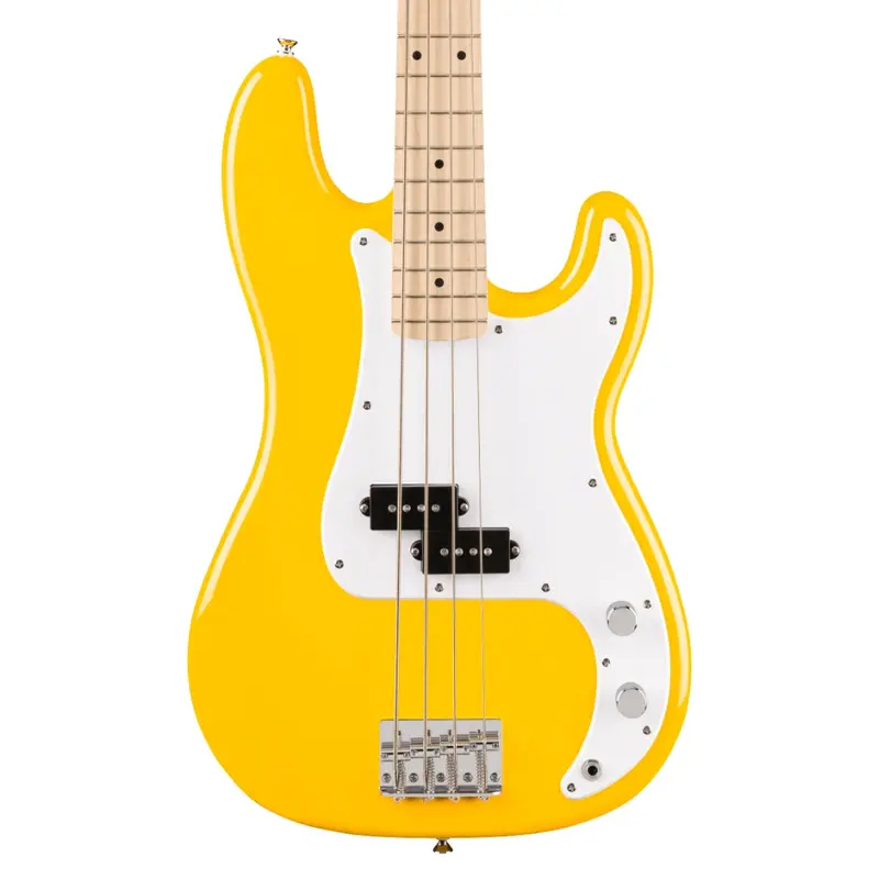 Squier Sonic Precision Bass – Graffiti Yellow With Maple Fingerboard 1
