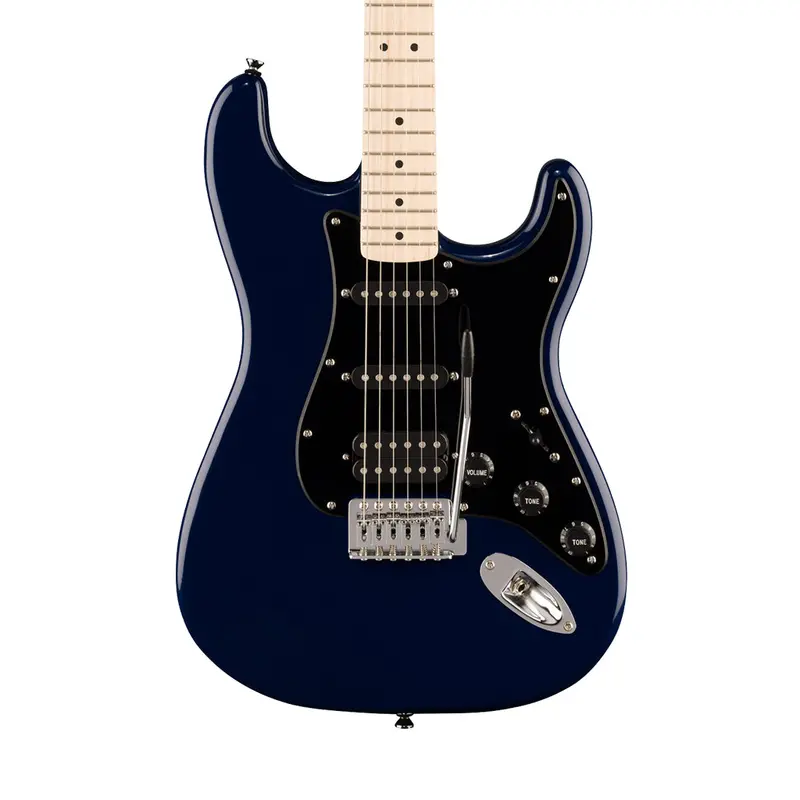 Squier Sonic Stratocaster Hss Electric Guitar With Maple Fingerboard In Midnight Blue 1