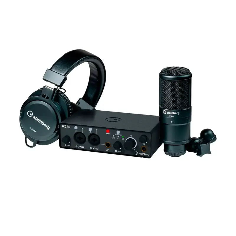 Steinberg Ixo22Recpack – Usb Audio Interface Recording Bundle 1