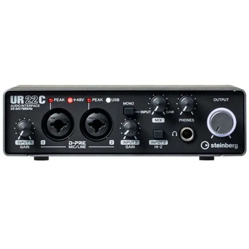 Steinberg Ur22C Usb-C Audio Interface For Recording And Production 1