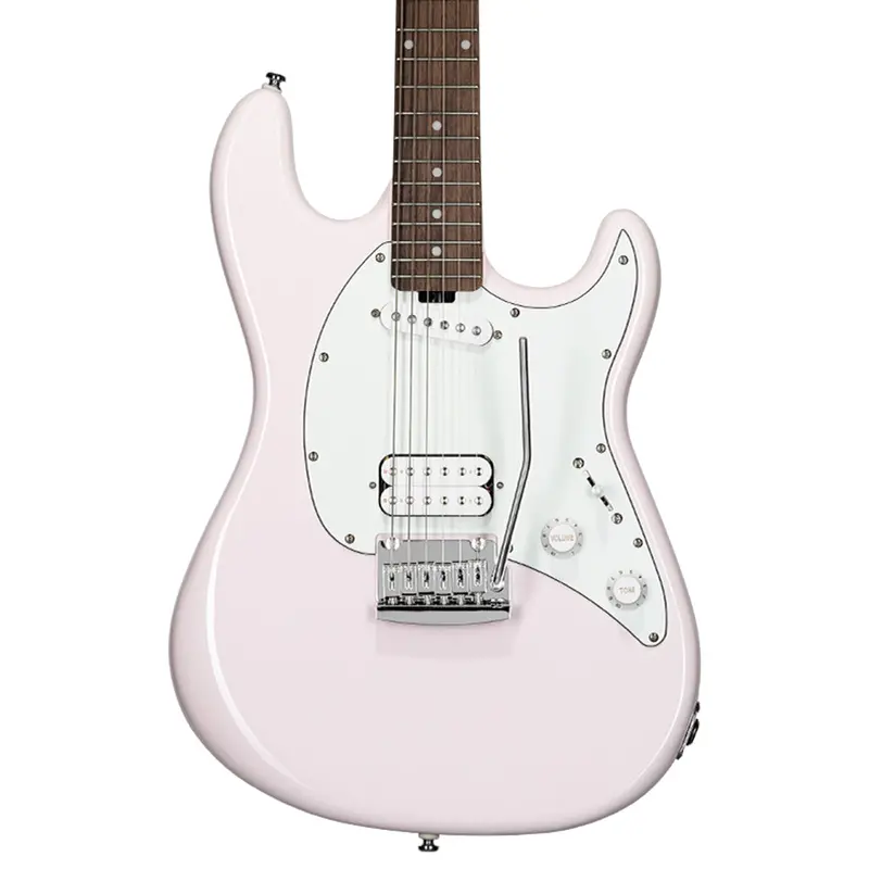 Sterling By Music Man Cutlass Short Scale Electric Guitar In Shell Pink 1