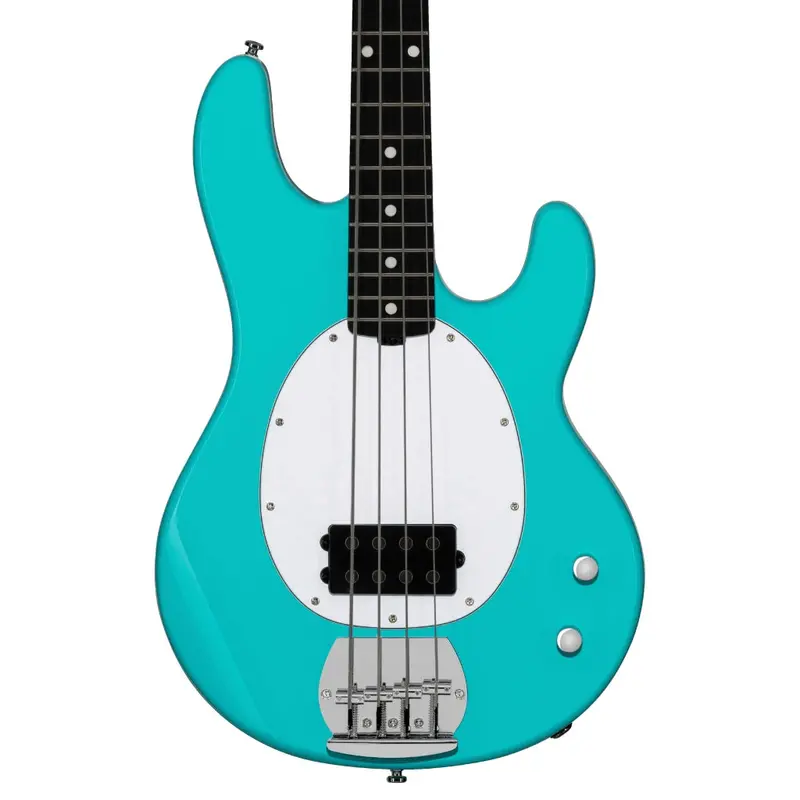 Sterling By Music Man Ray2 Stingray Bass – Electric Blue Finish, Amaranth Fingerboard 1