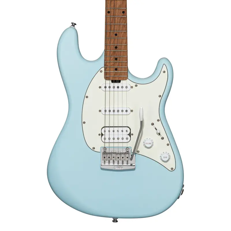 Sterling Cutlass Ct50Hss Guitar – Daphne Blue Satin 1