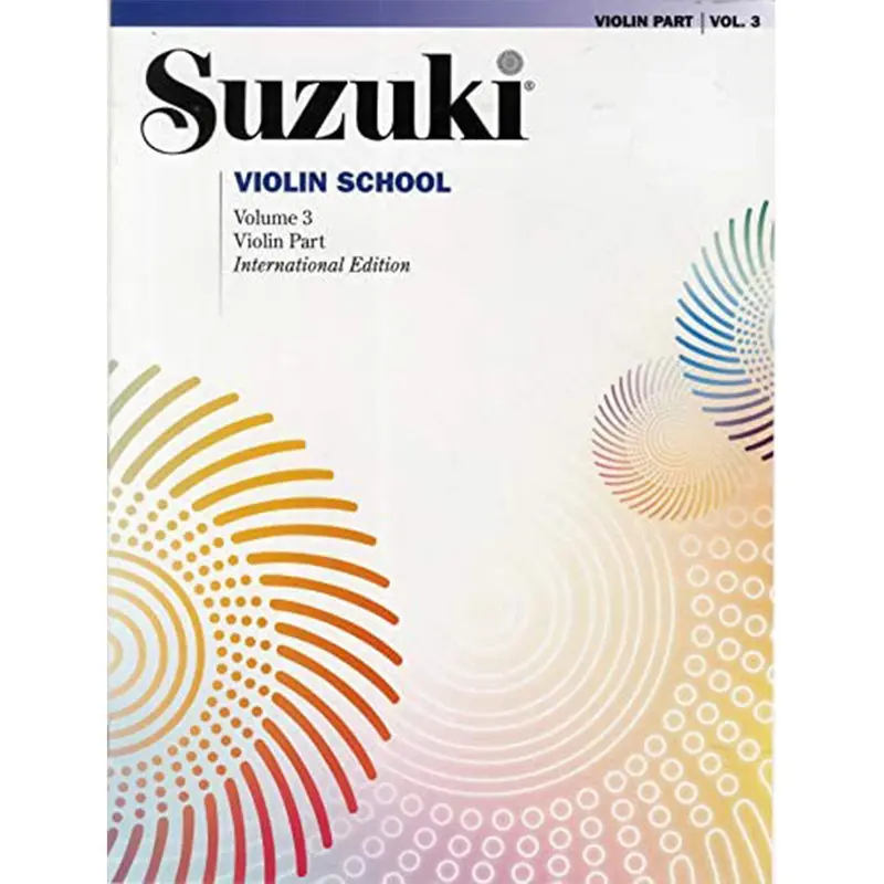 Suzuki Violin School – Volume 3: Violin Part (Instructional Method Book) 1
