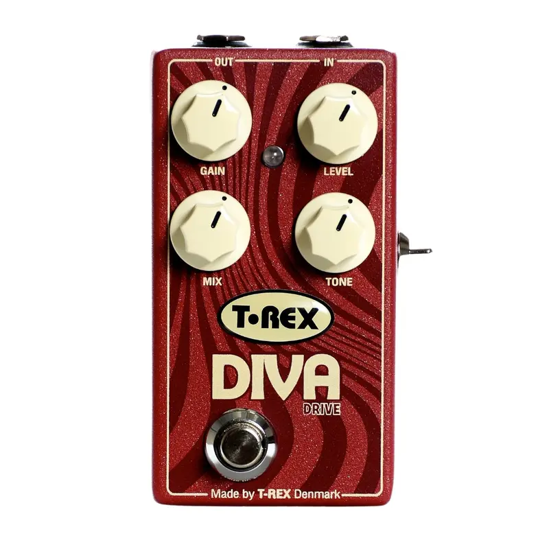 T-Rex Diva Drive Analog Overdrive Pedal – Warm, Tube-Like Saturation 1
