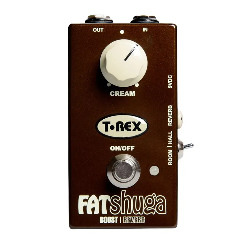 T-Rex Fat Shuga Dual-Function Boost & Reverb Pedal 1