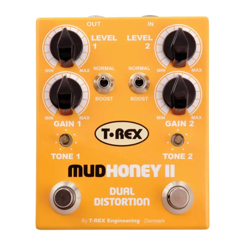 T-Rex Mudhoney Ii Dual-Channel Distortion/Fuzz Pedal 1