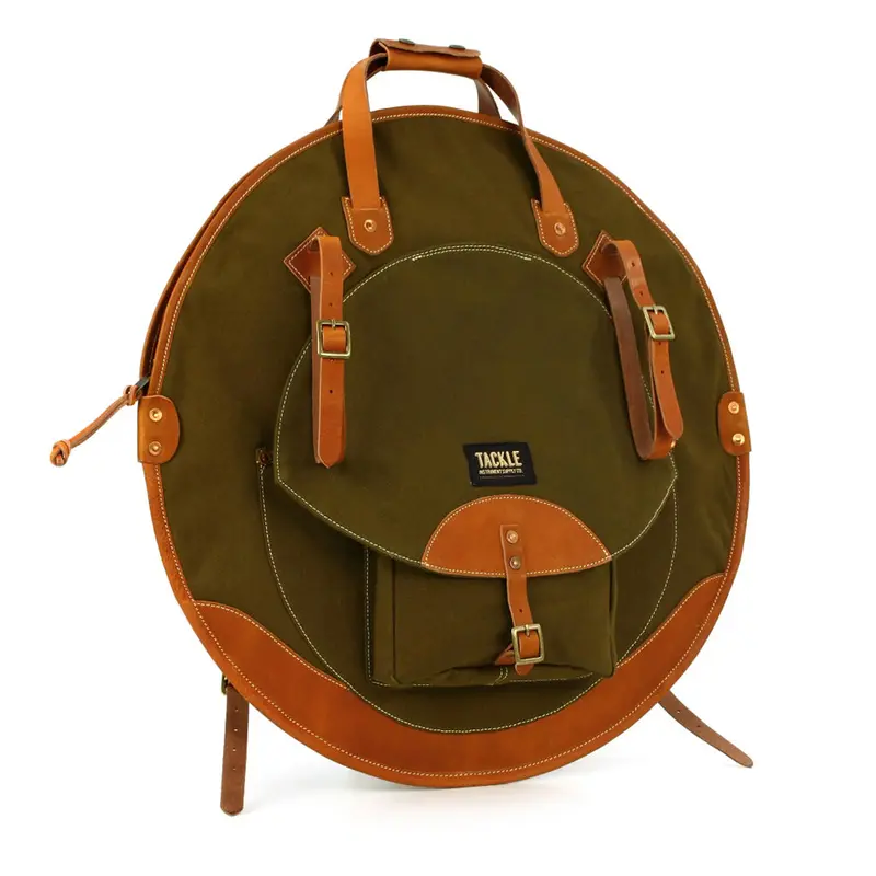 Tackle 22-Inch Cymbal Bag – Forest Green 1
